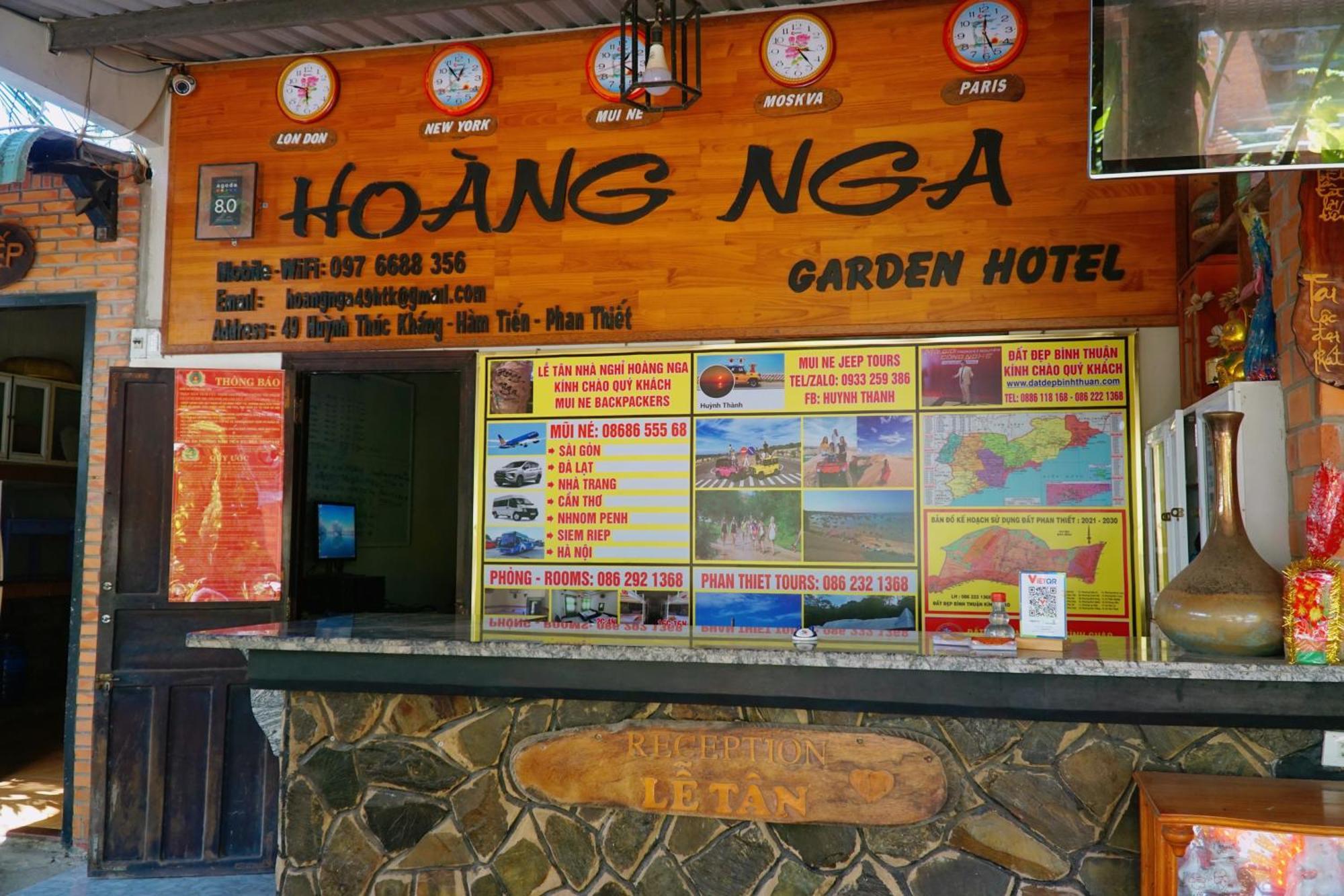 Hoang Nga Garden Guesthouse Mui Ne Esterno foto